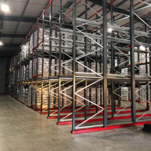 Drive in pallet racking